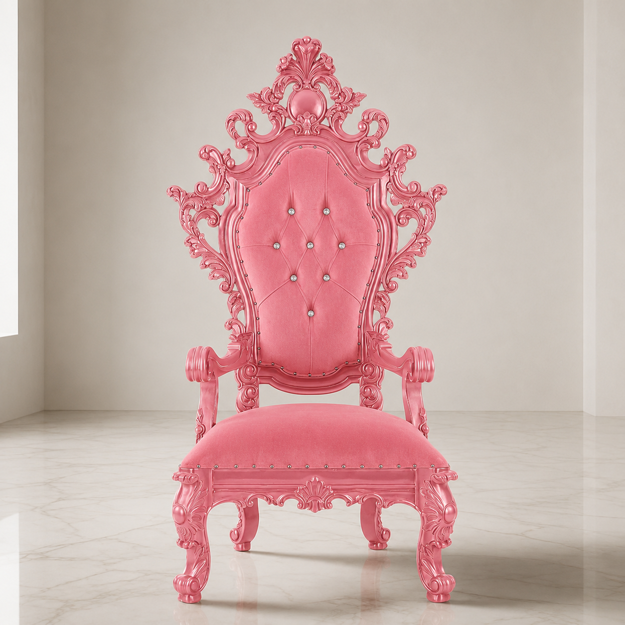 King Darius Royal Throne Chair