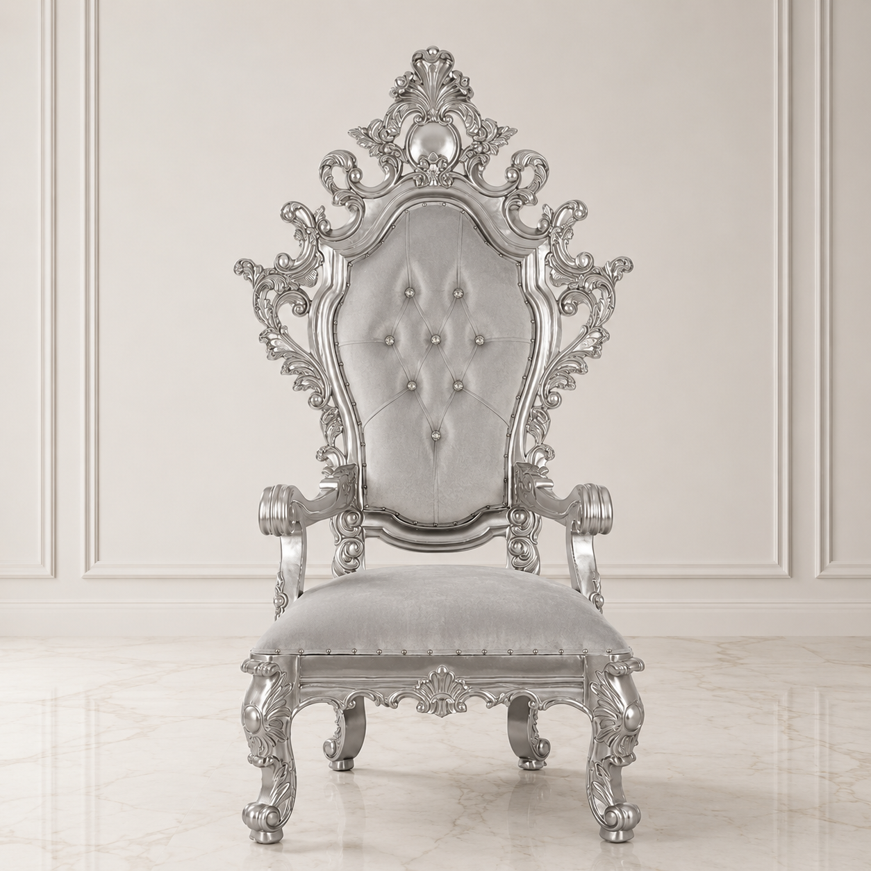 King Darius Royal Throne Chair