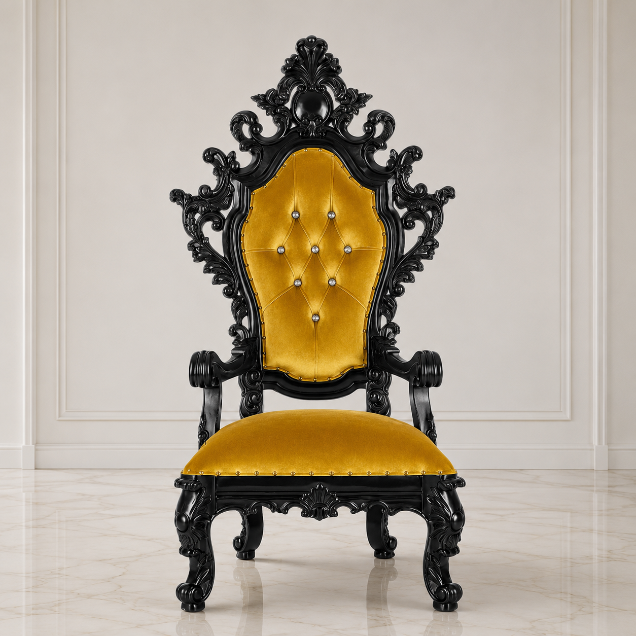 King Darius Royal Throne Chair