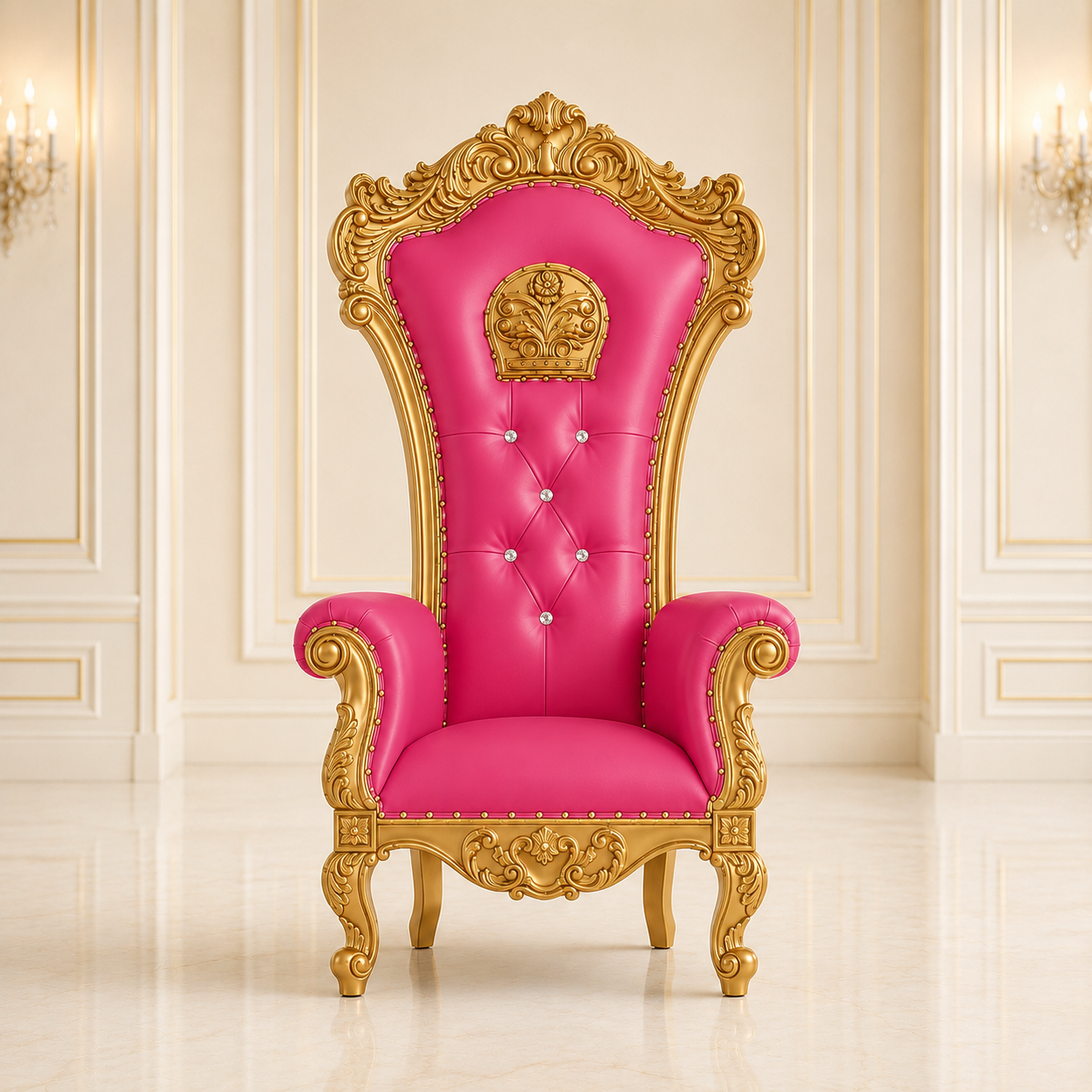 Silla del trono de la reina Babette