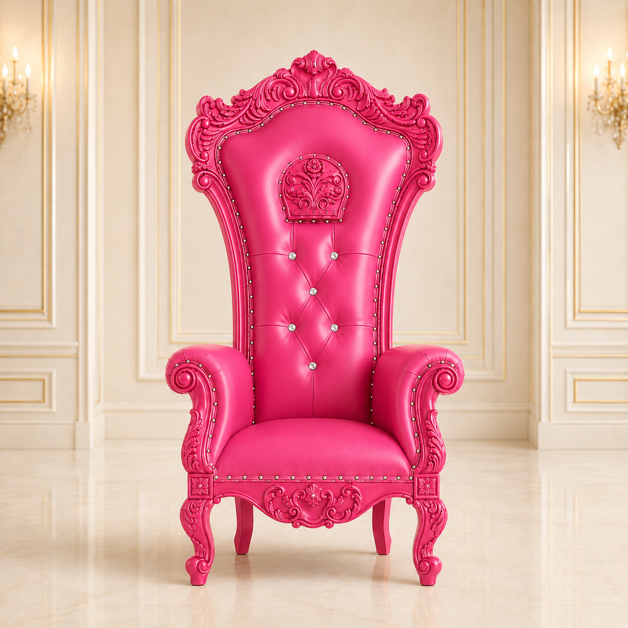 Silla del trono de la reina Babette
