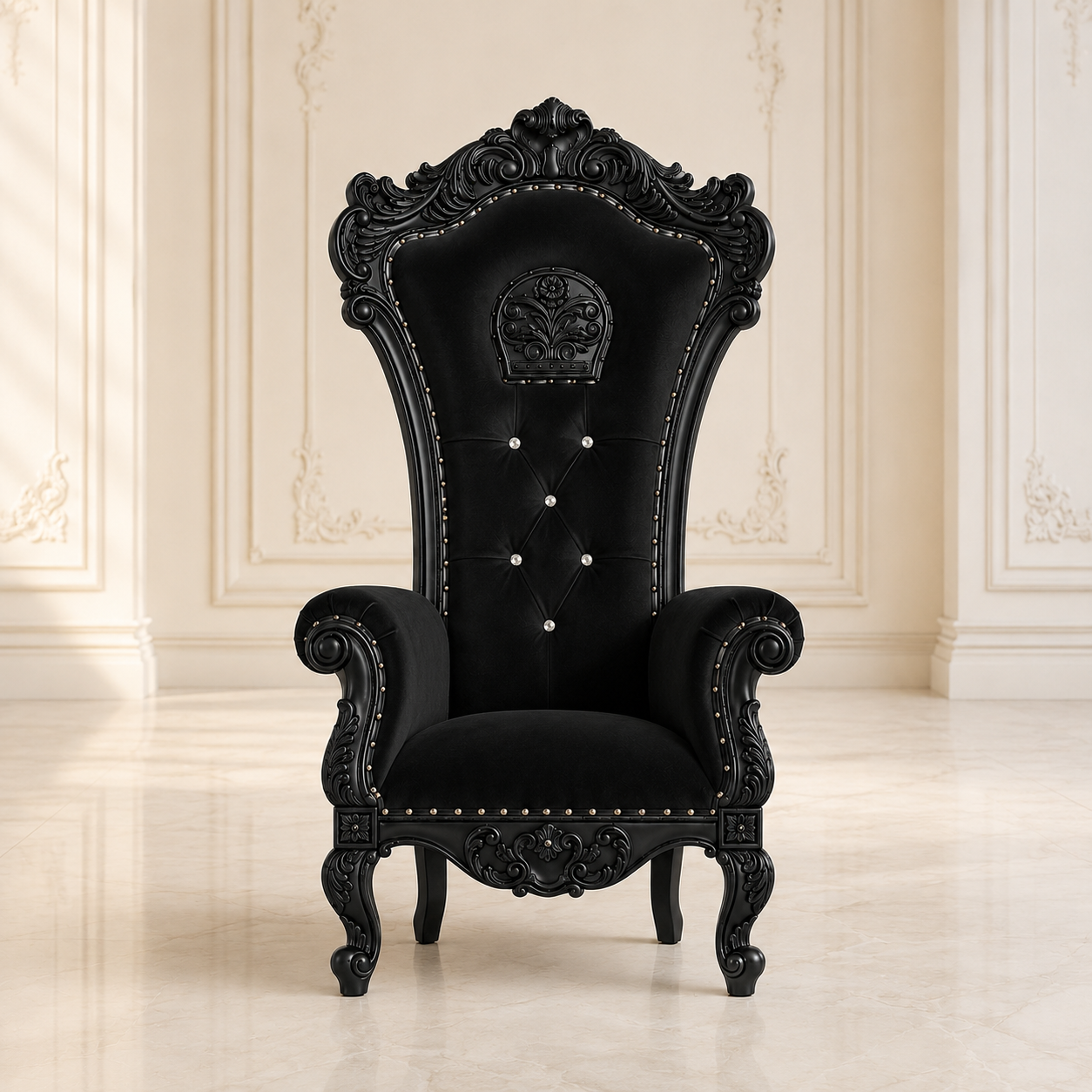 Silla del trono de la reina Babette