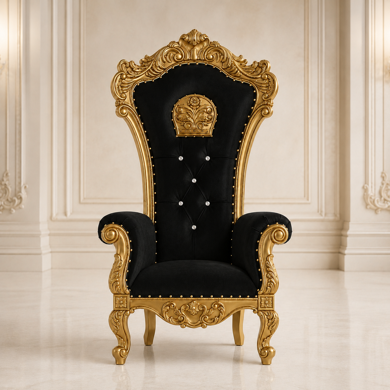 Silla del trono de la reina Babette