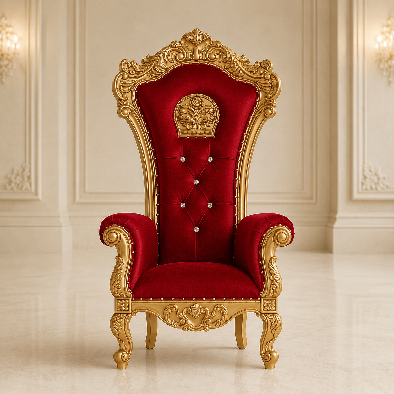 Silla del trono de la reina Babette