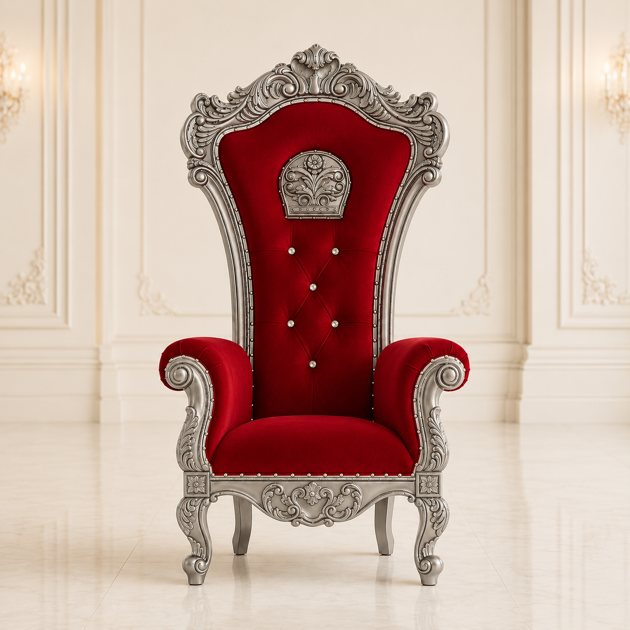 Silla del trono de la reina Babette