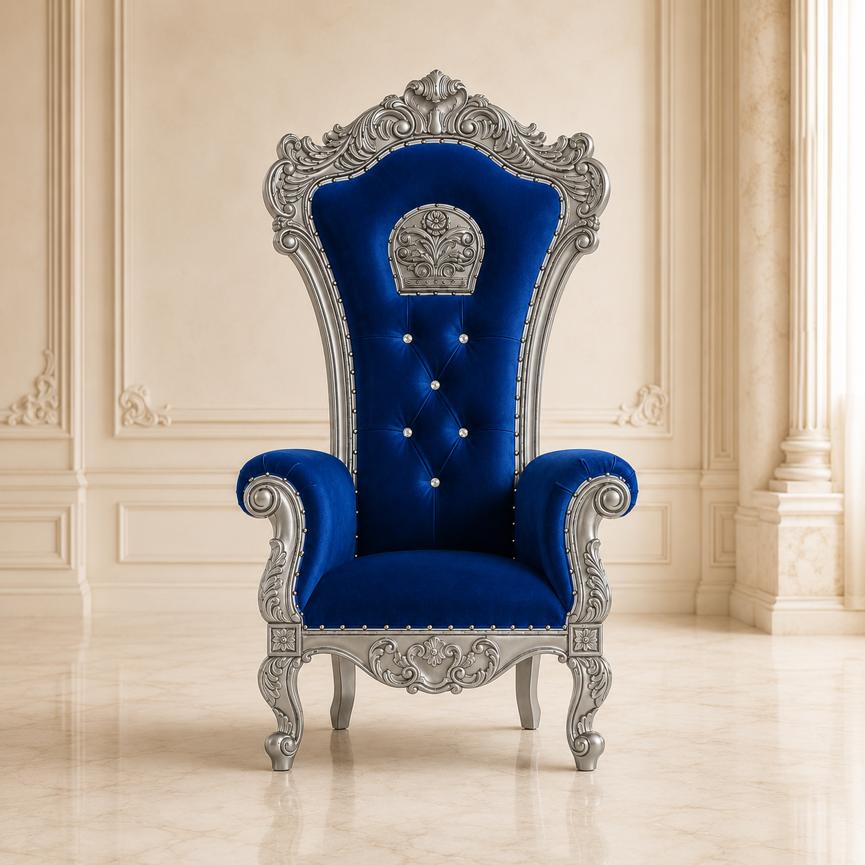 Silla del trono de la reina Babette