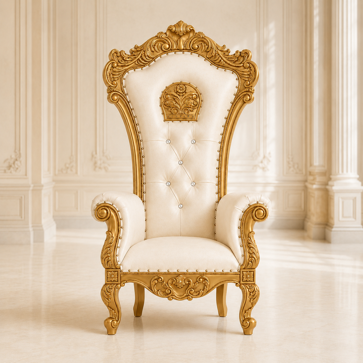 Silla del trono de la reina Babette