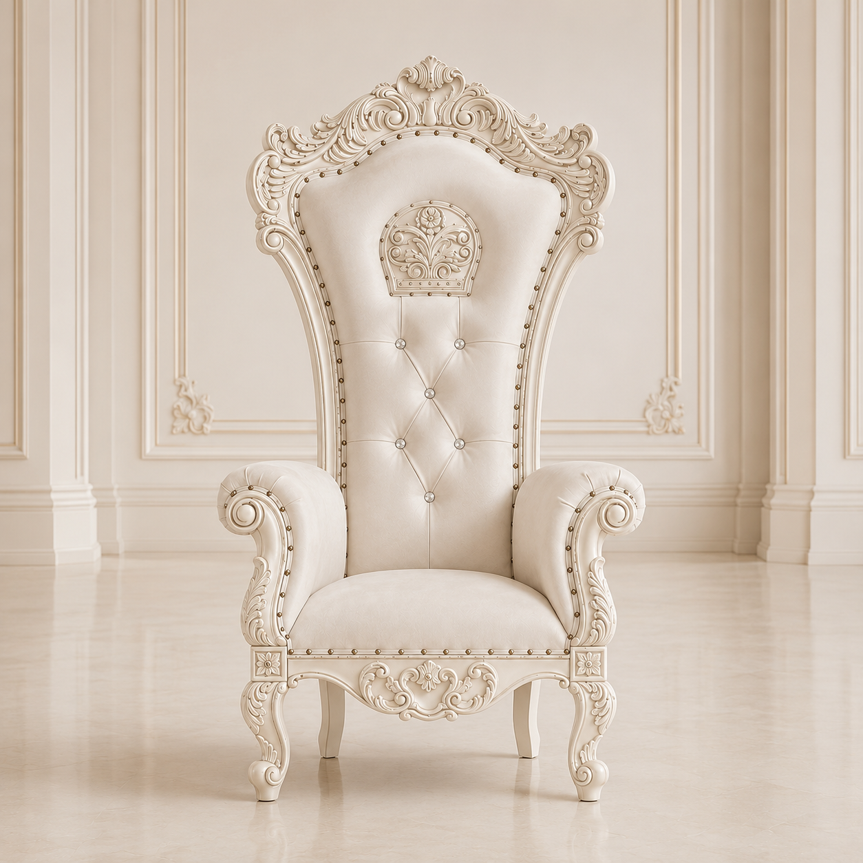 Silla del trono de la reina Babette
