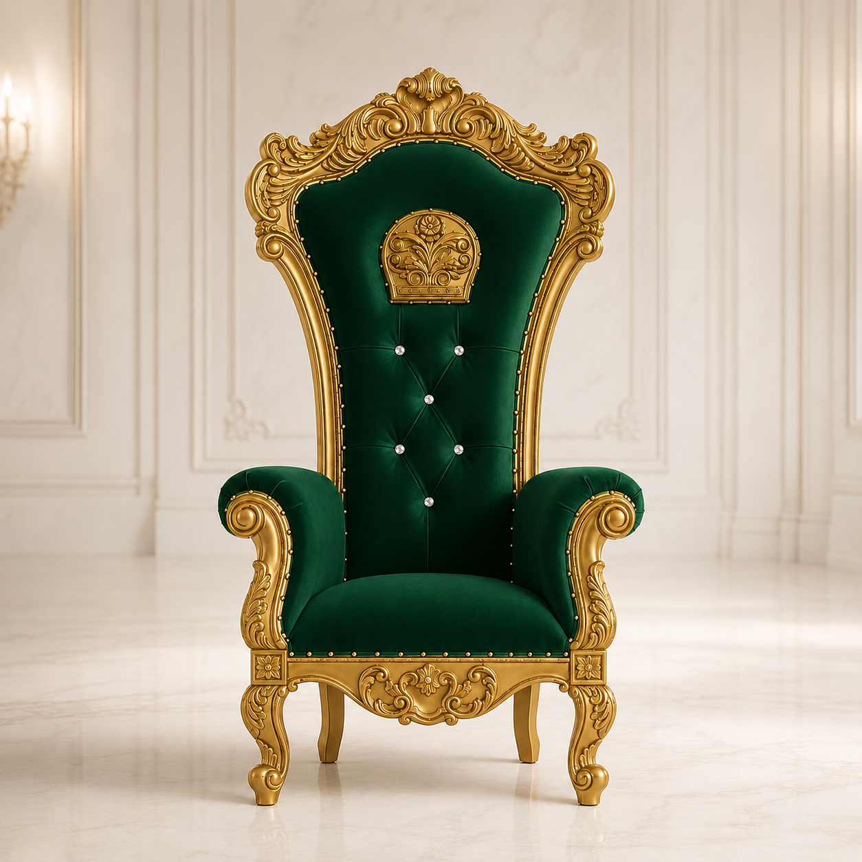 Silla del trono de la reina Babette