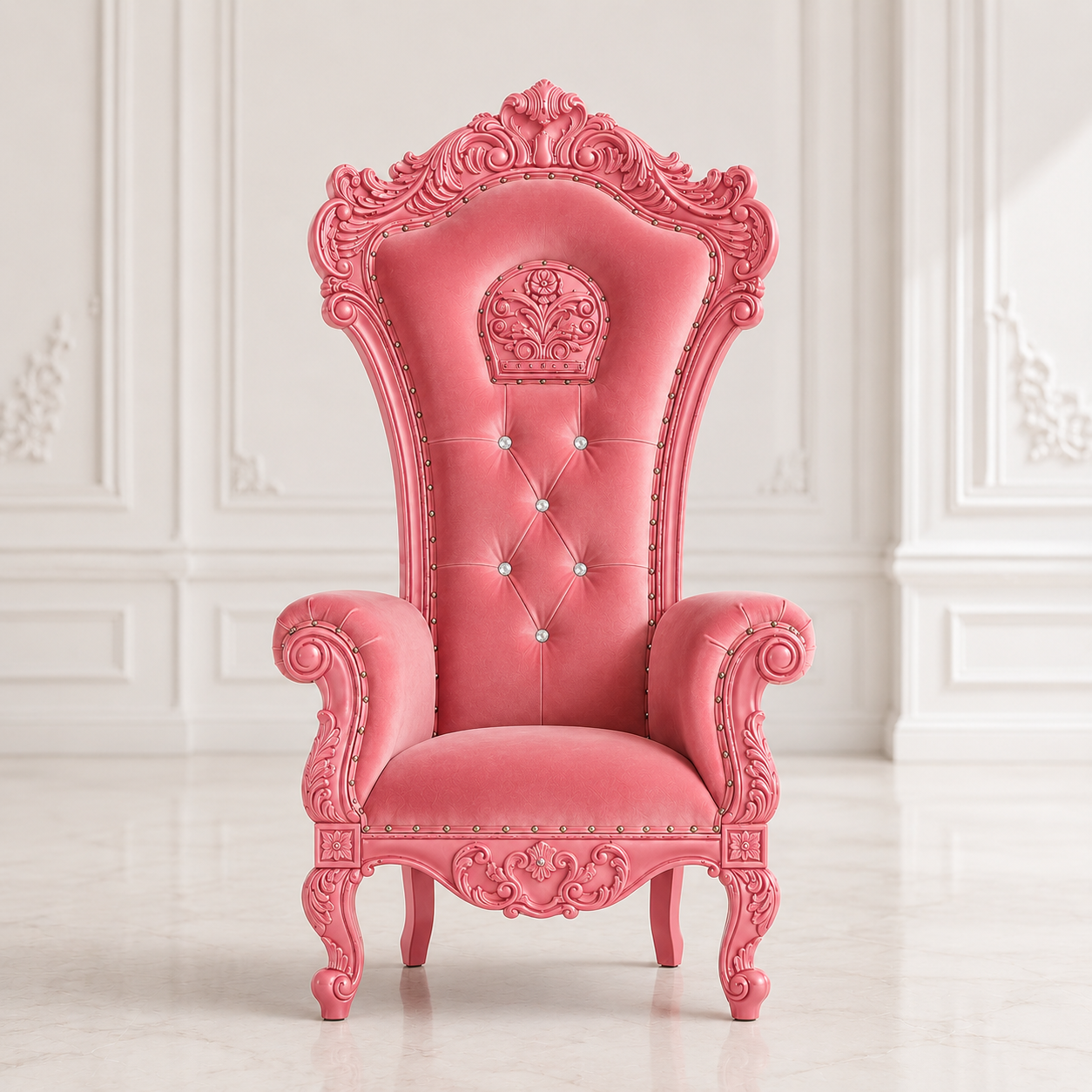 Silla del trono de la reina Babette