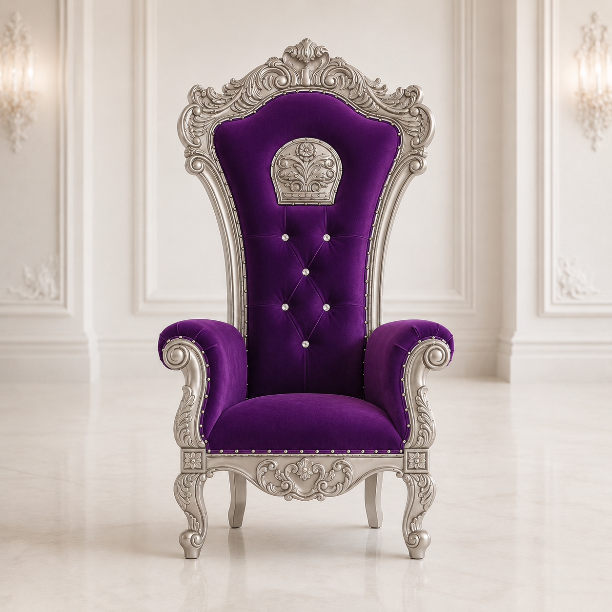Silla del trono de la reina Babette