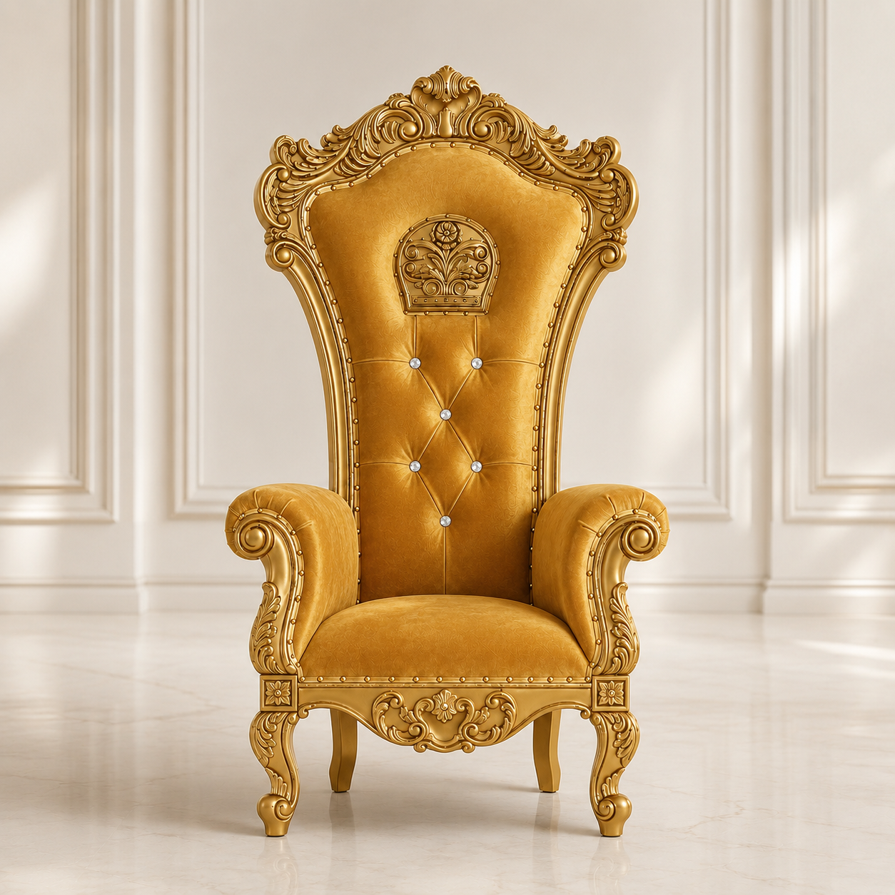 Silla del trono de la reina Babette