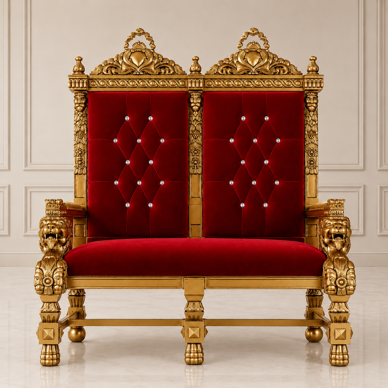 King Samuel Lion Loveseat