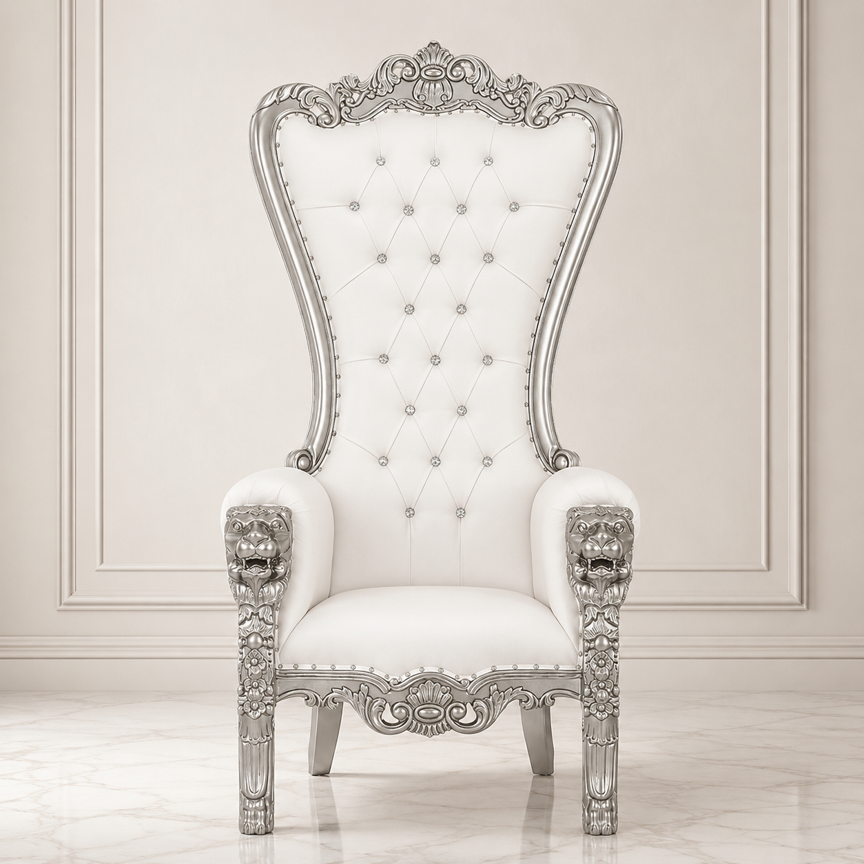 King Leonardo Throne Chair