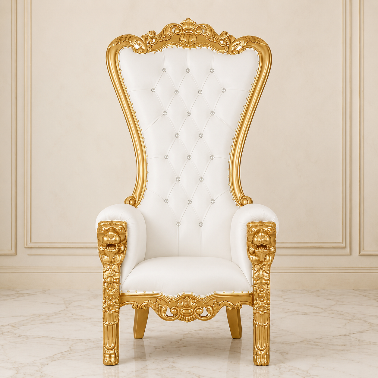 King Leonardo Throne Chair