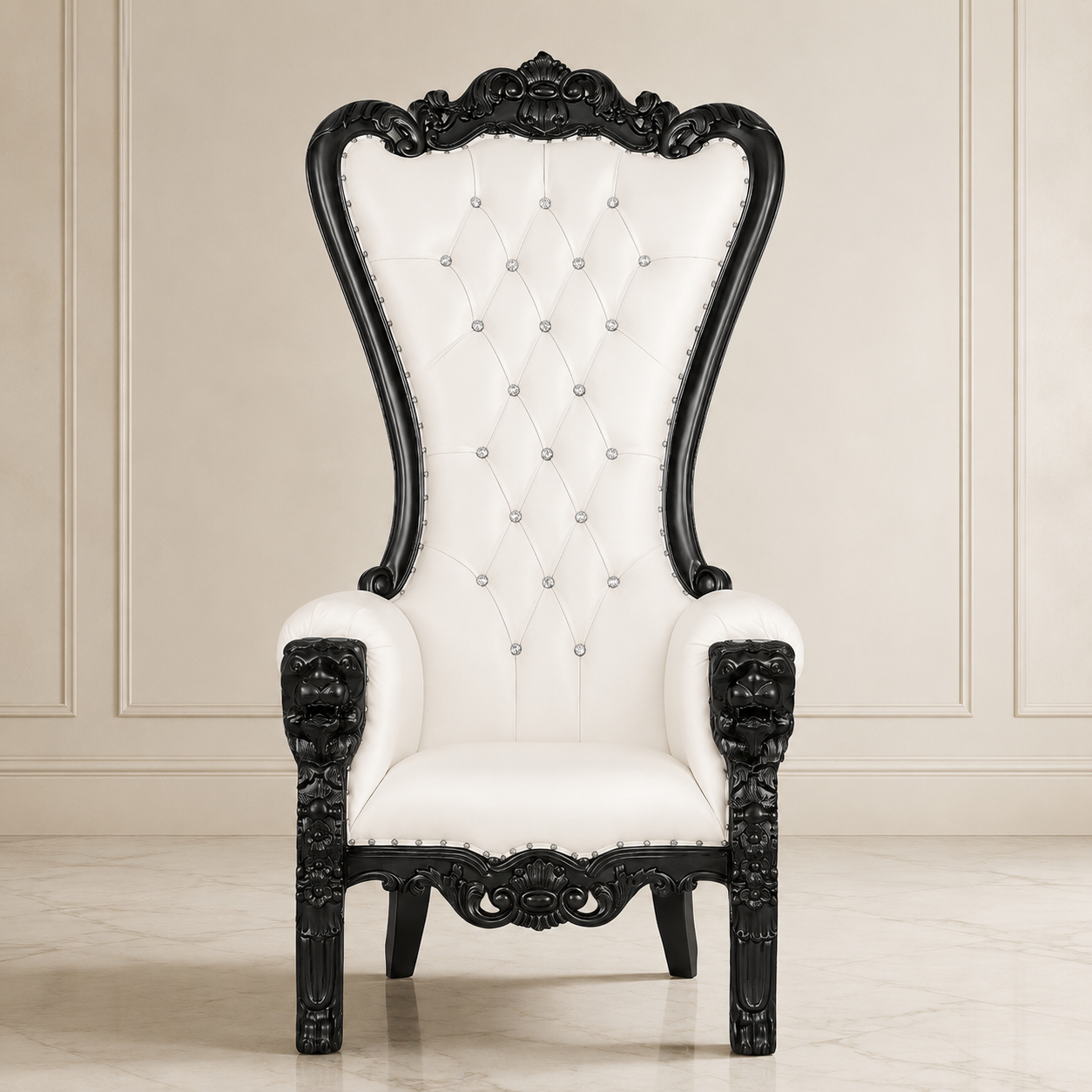 King Leonardo Throne Chair
