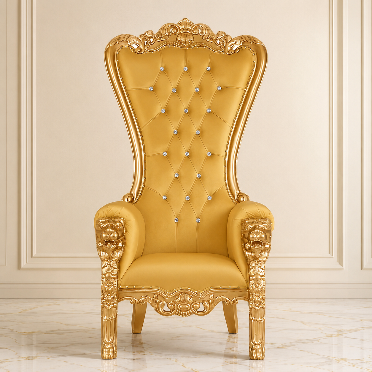 King Leonardo Throne Chair