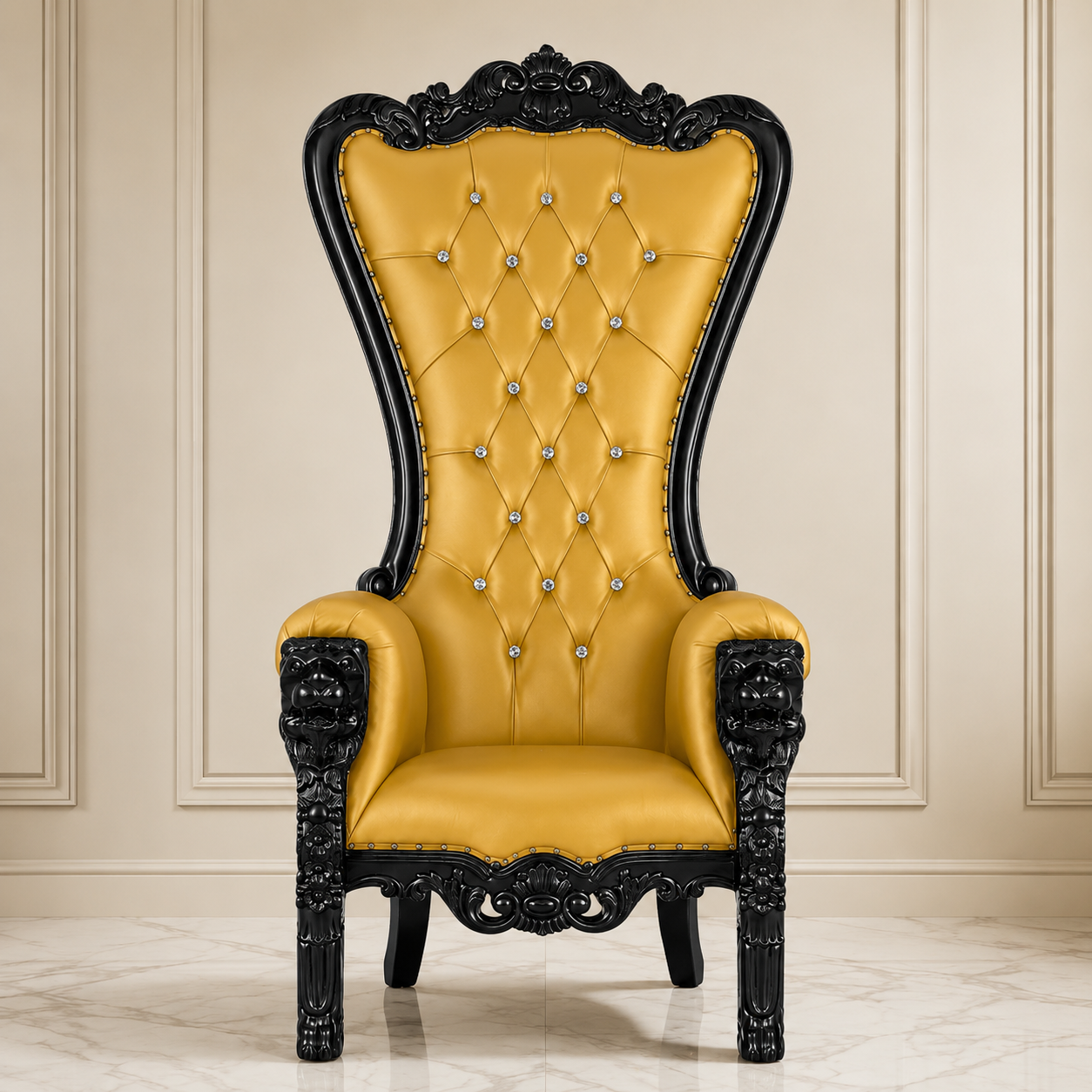 King Leonardo Throne Chair