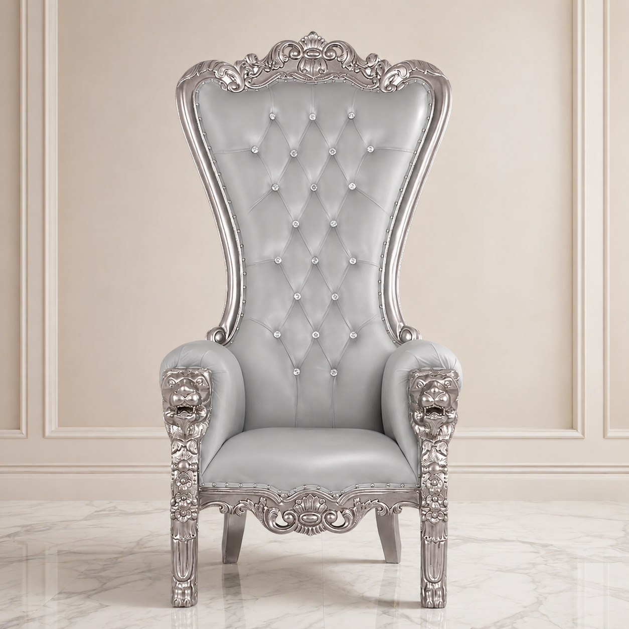 King Leonardo Throne Chair