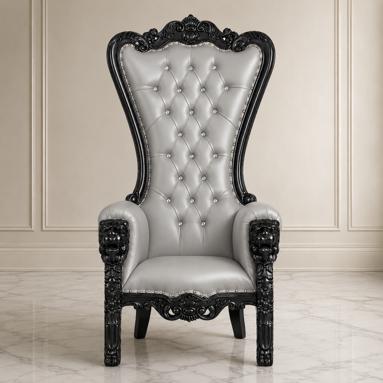 King Leonardo Throne Chair