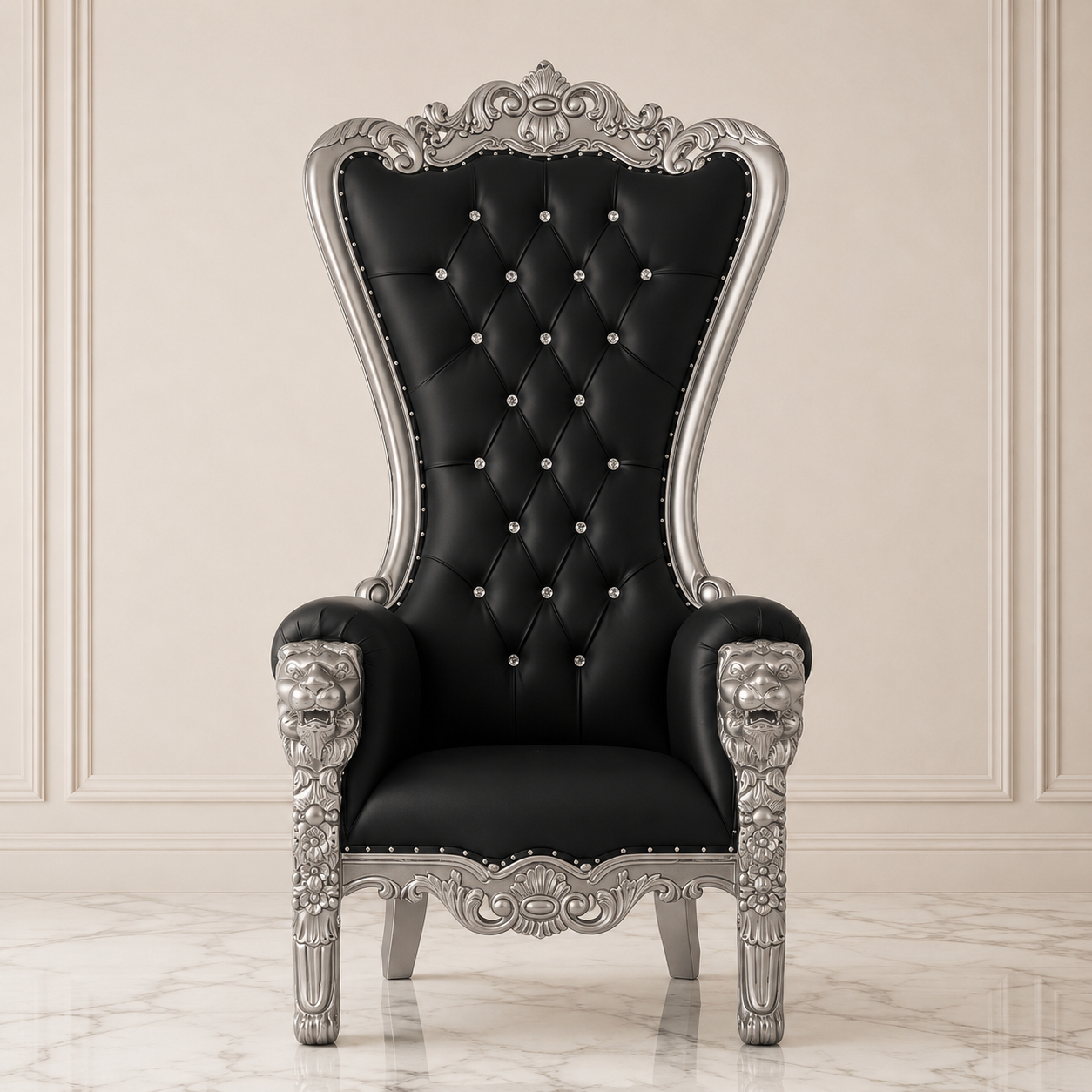 King Leonardo Throne Chair