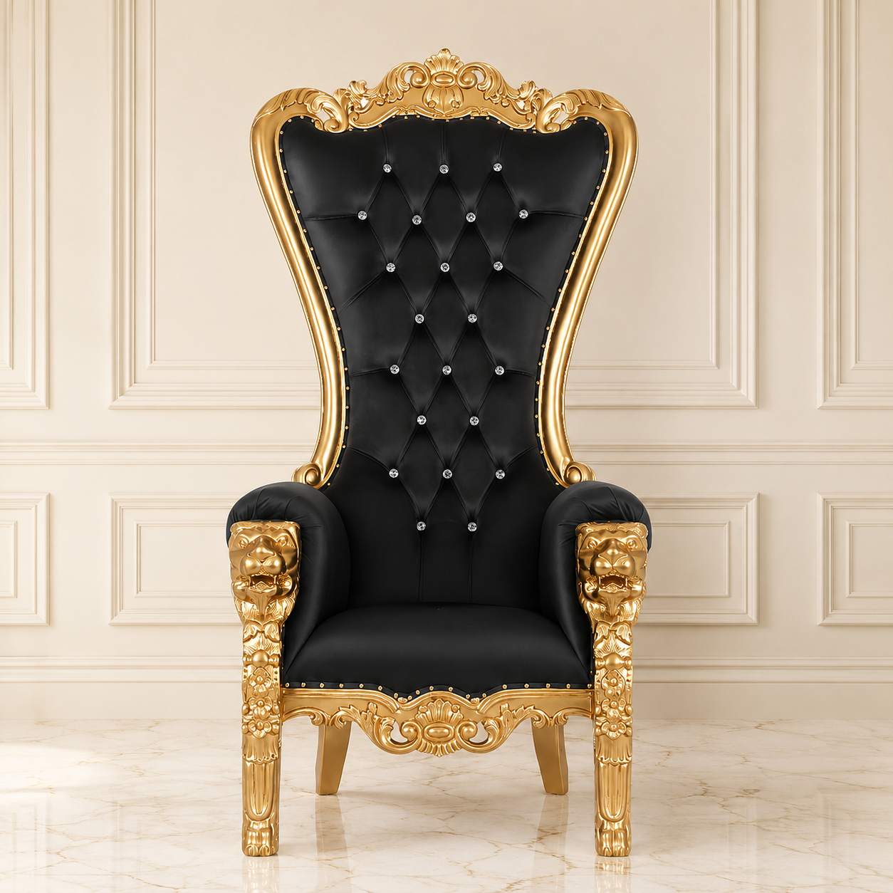 King Leonardo Throne Chair