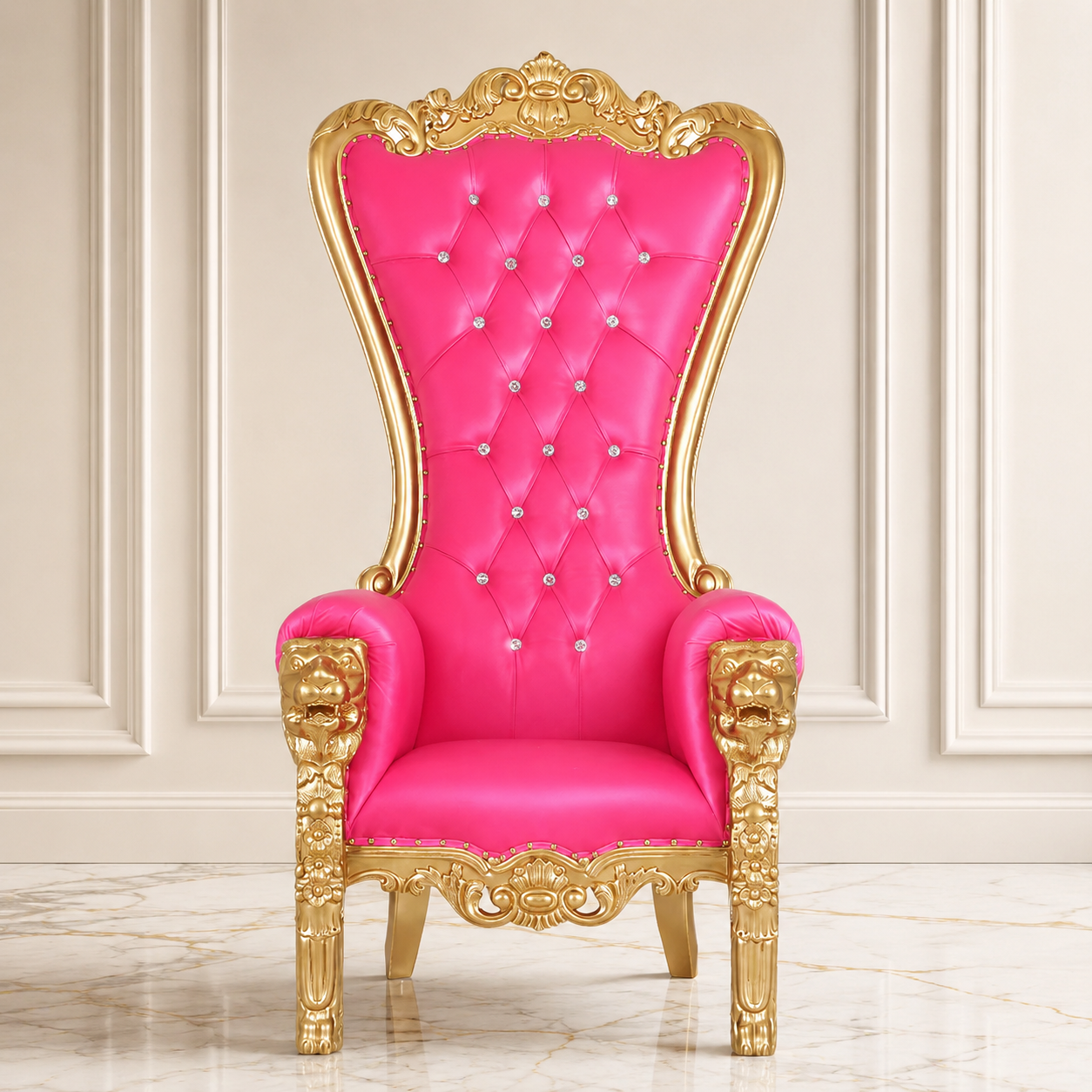 King Leonardo Throne Chair