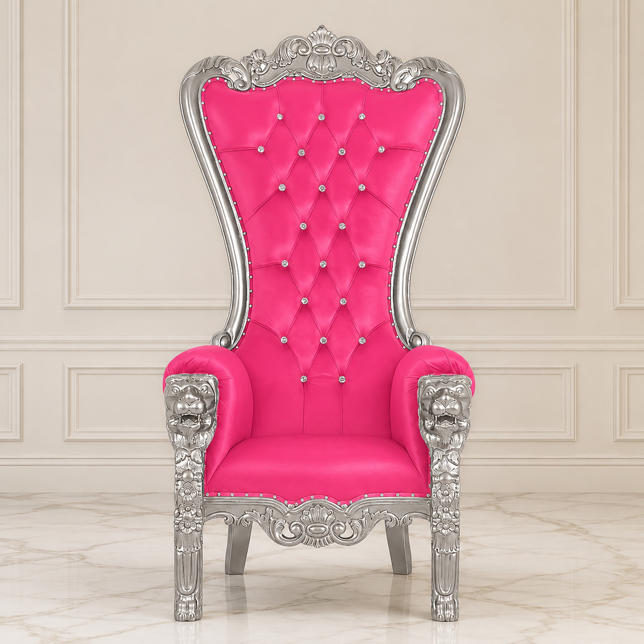 King Leonardo Throne Chair