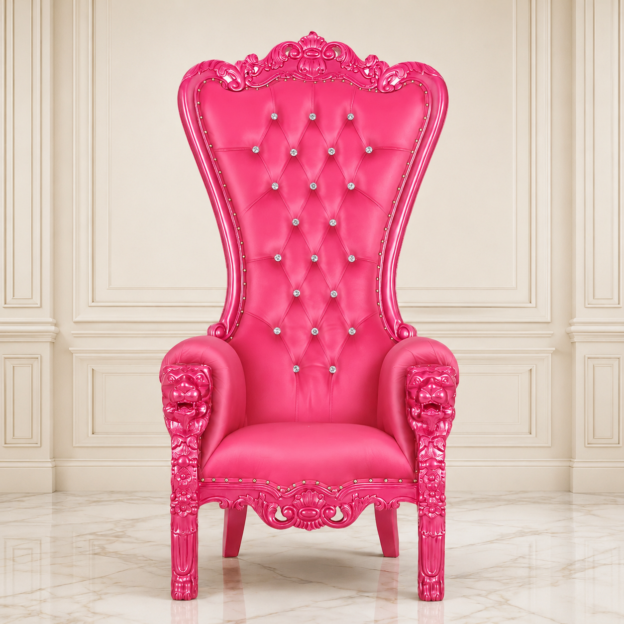 King Leonardo Throne Chair