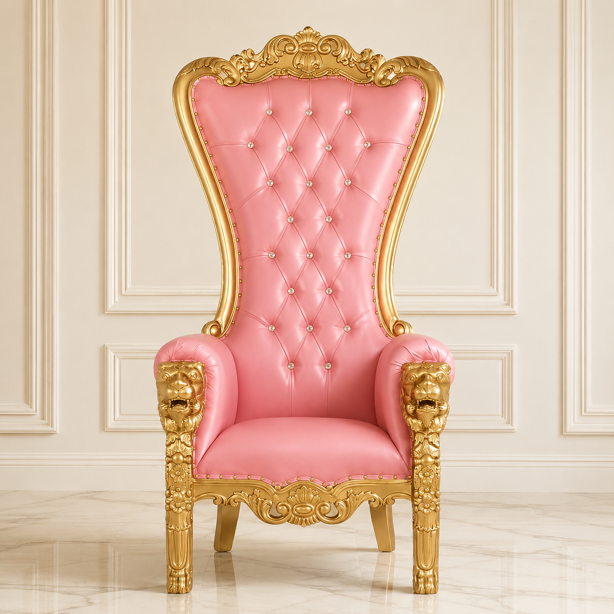 King Leonardo Throne Chair
