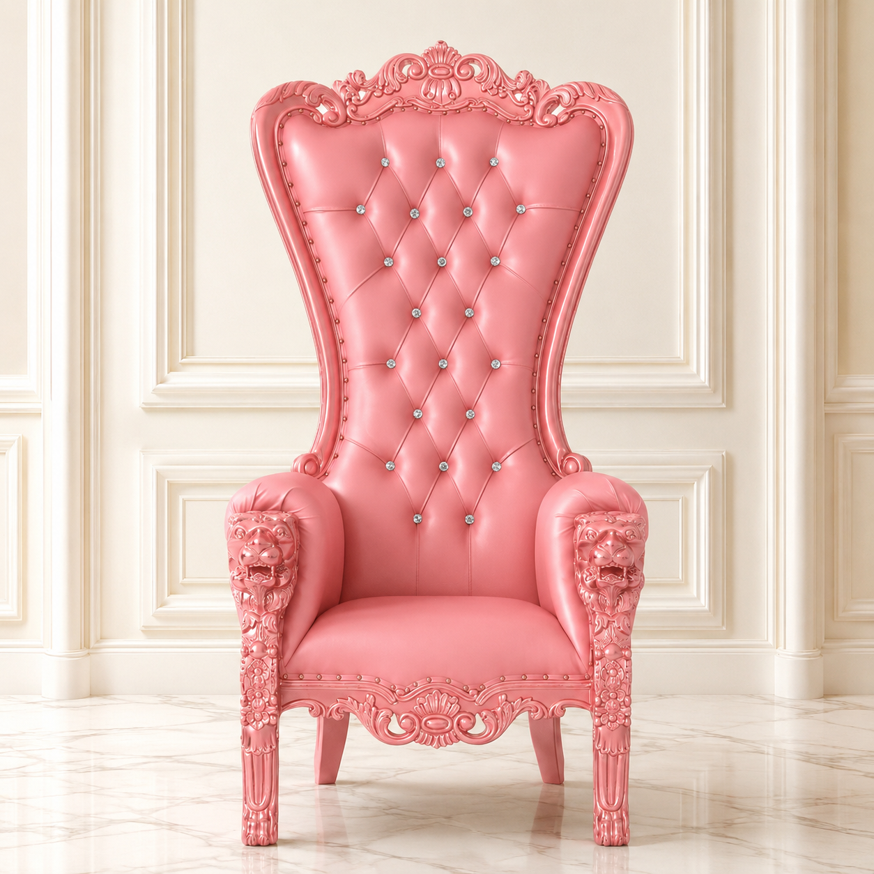 King Leonardo Throne Chair