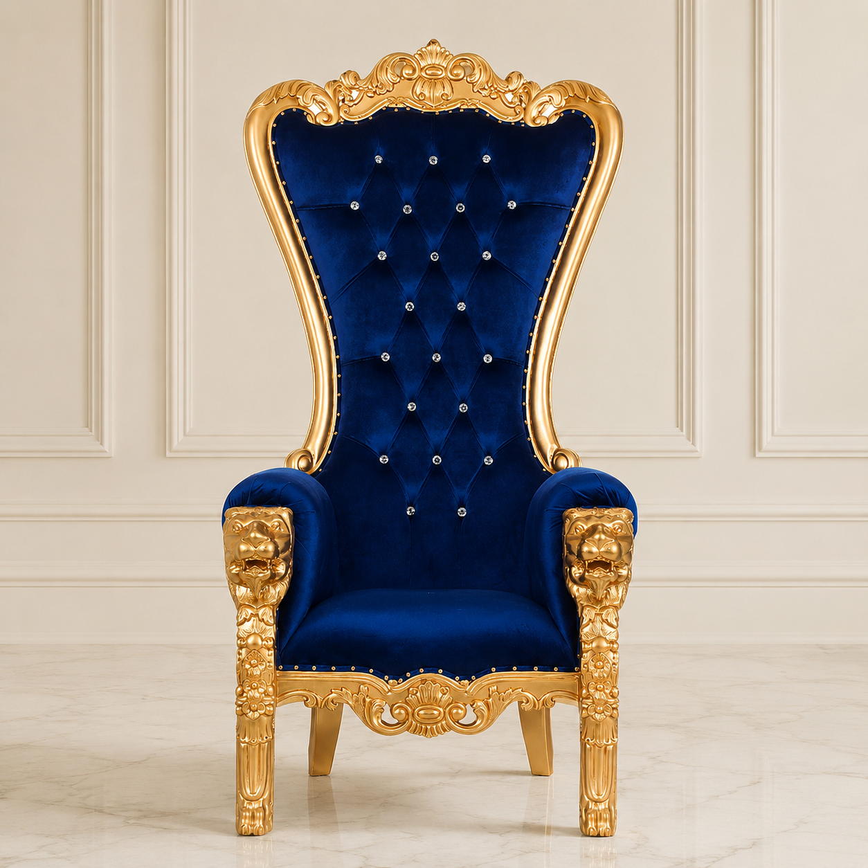 King Leonardo Throne Chair