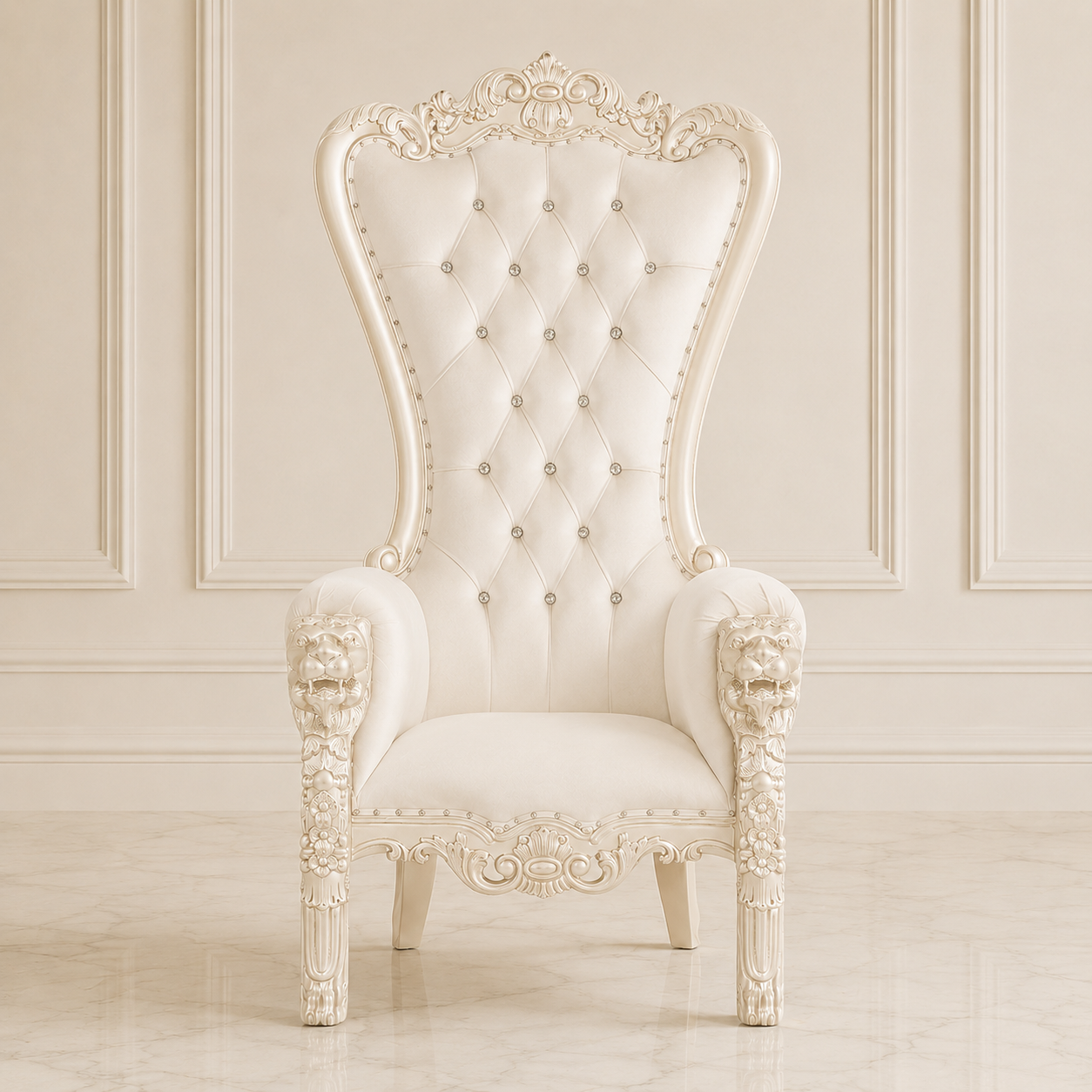 King Leonardo Throne Chair