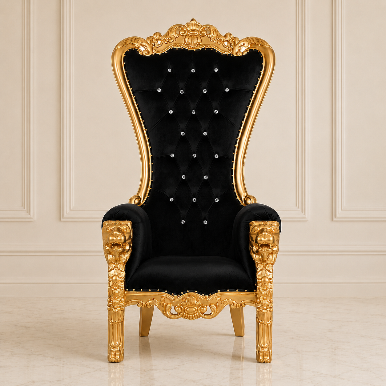 King Leonardo Throne Chair