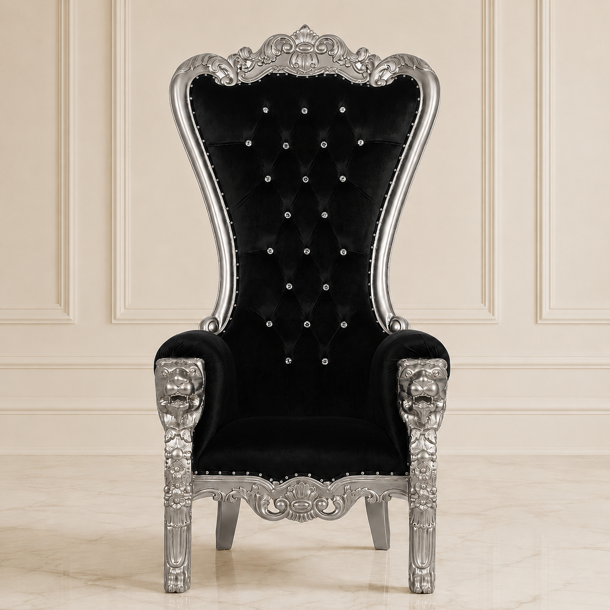 King Leonardo Throne Chair