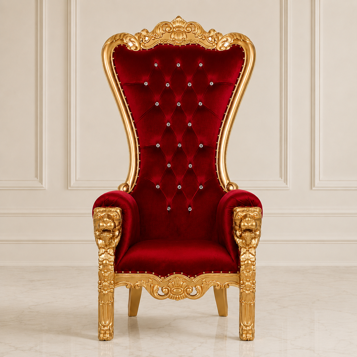 King Leonardo Throne Chair