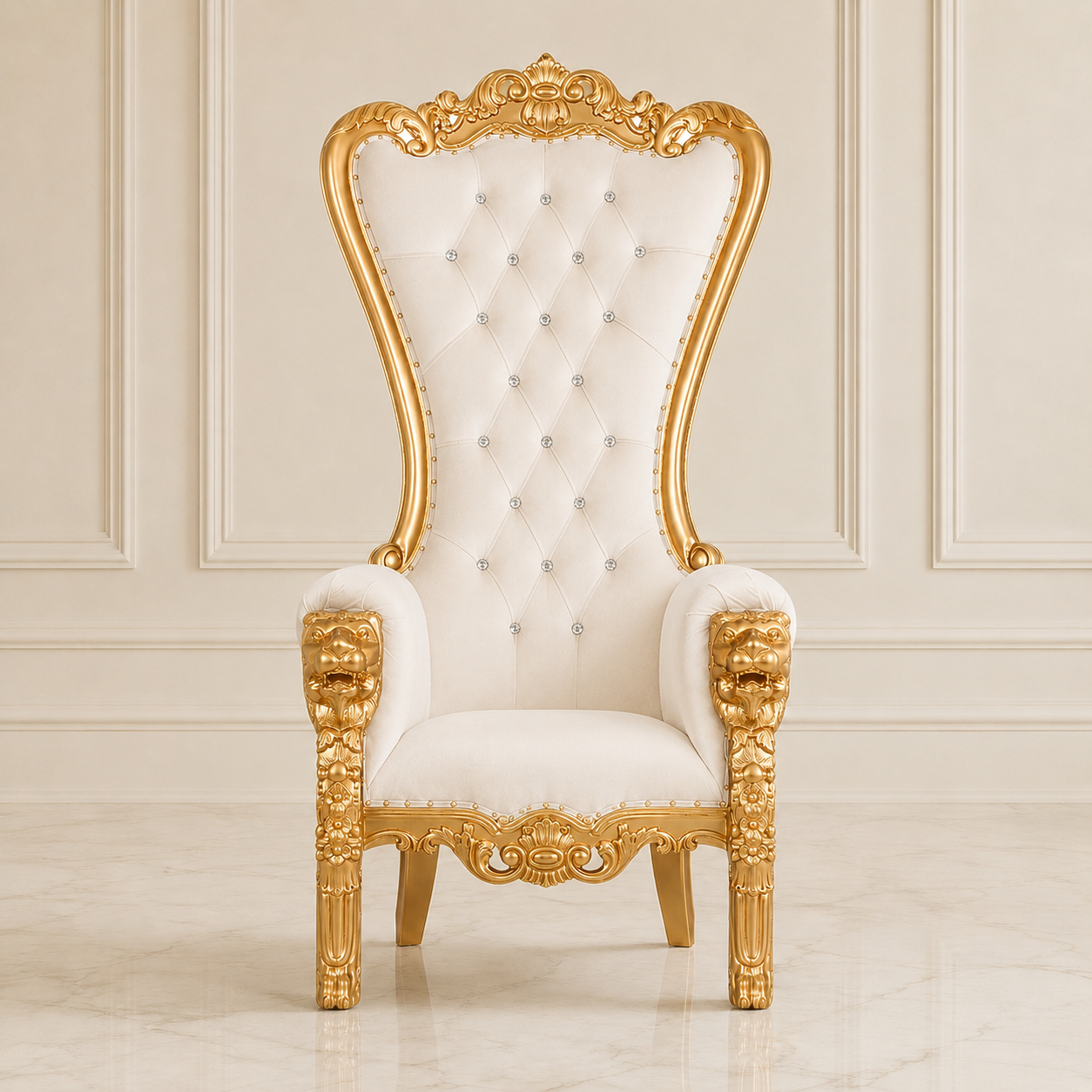 King Leonardo Throne Chair