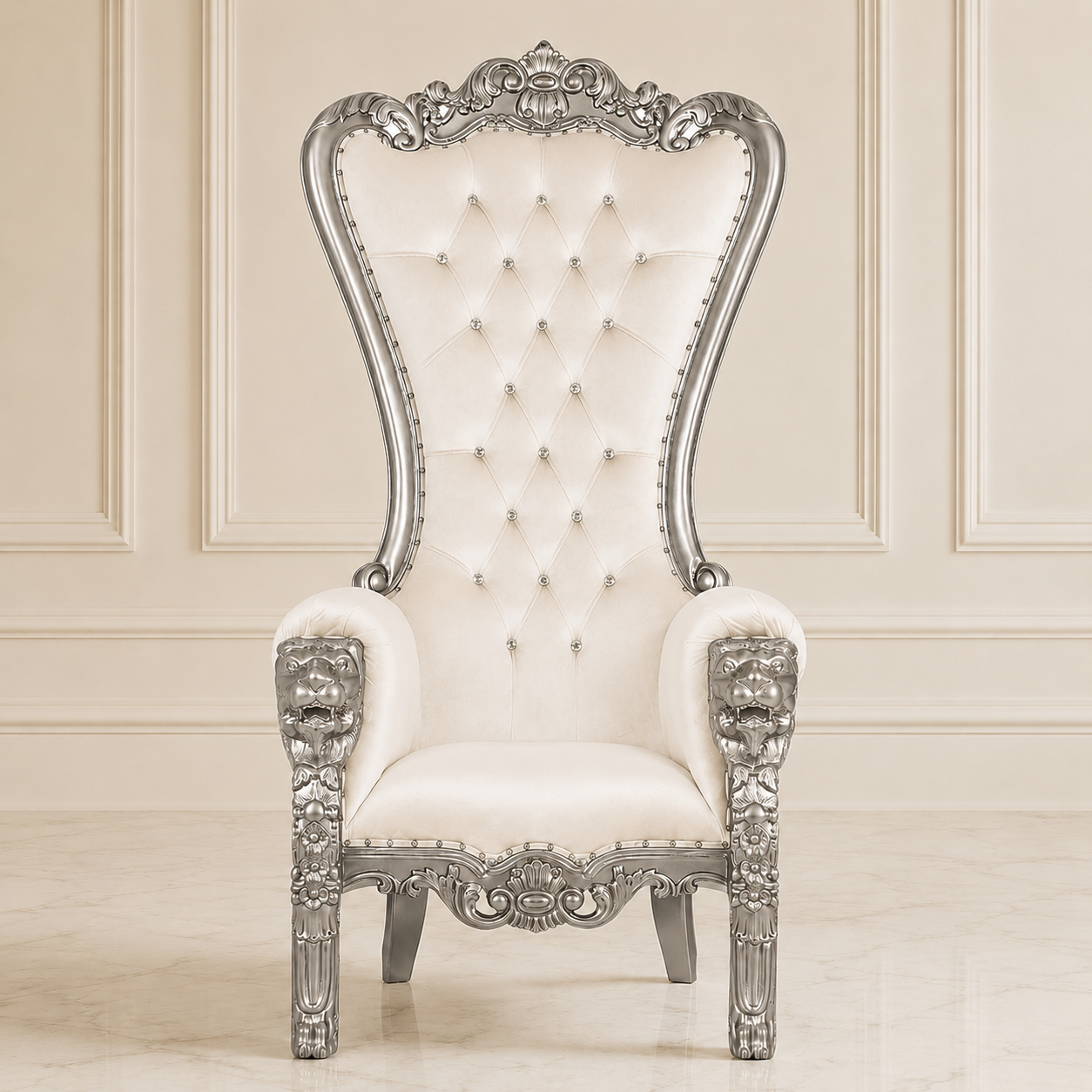 King Leonardo Throne Chair