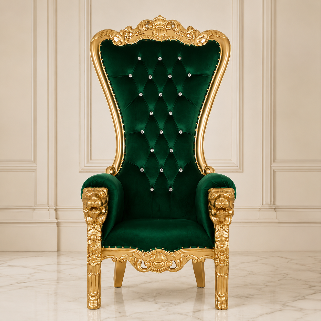 King Leonardo Throne Chair