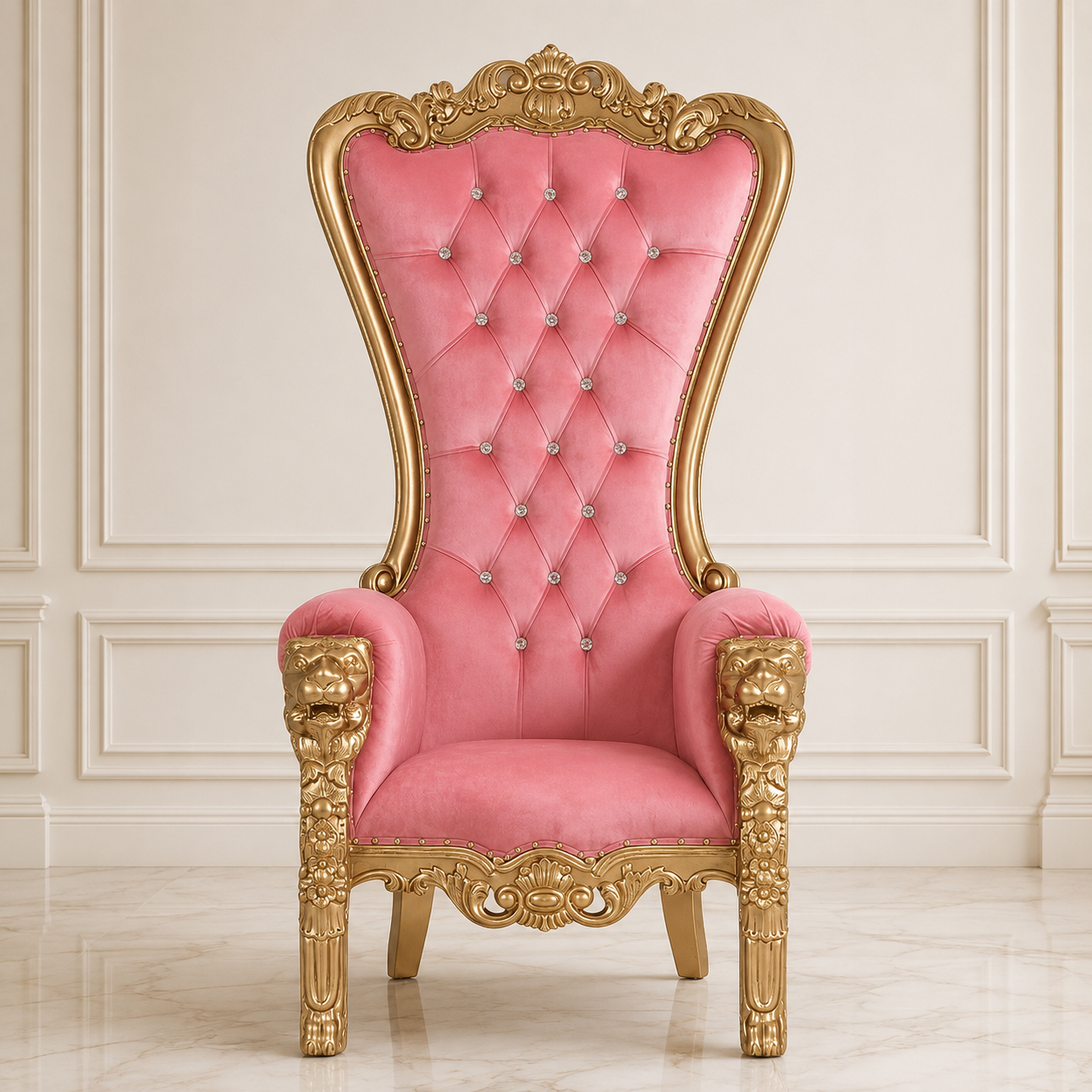 King Leonardo Throne Chair