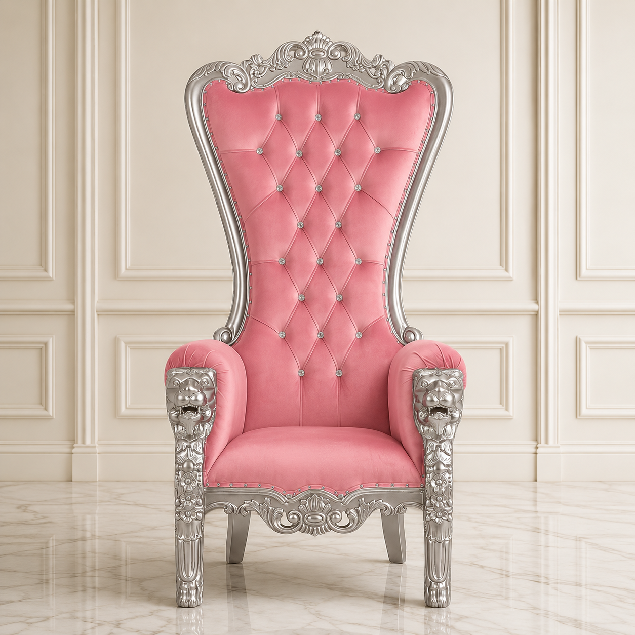 King Leonardo Throne Chair