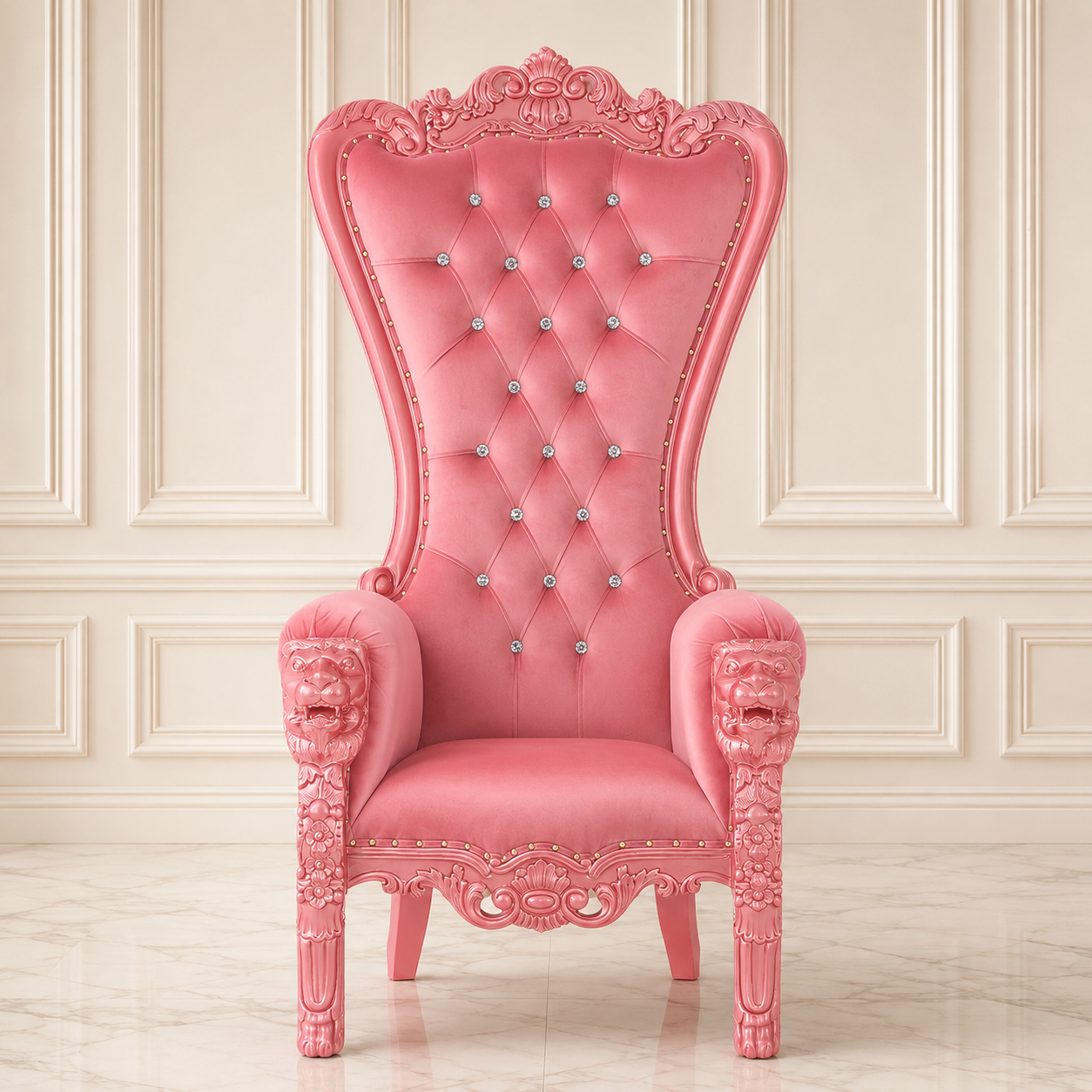 King Leonardo Throne Chair