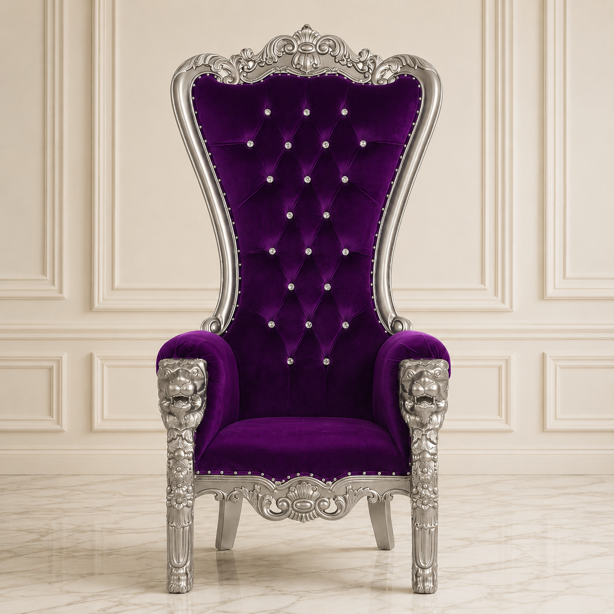 King Leonardo Throne Chair