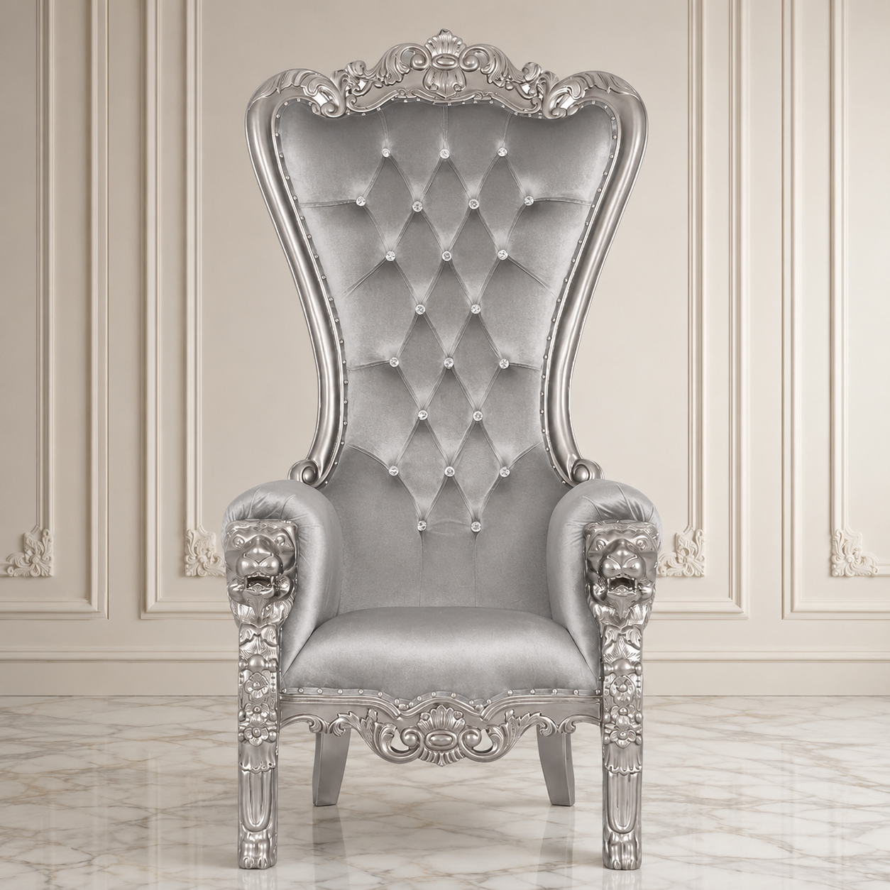 King Leonardo Throne Chair