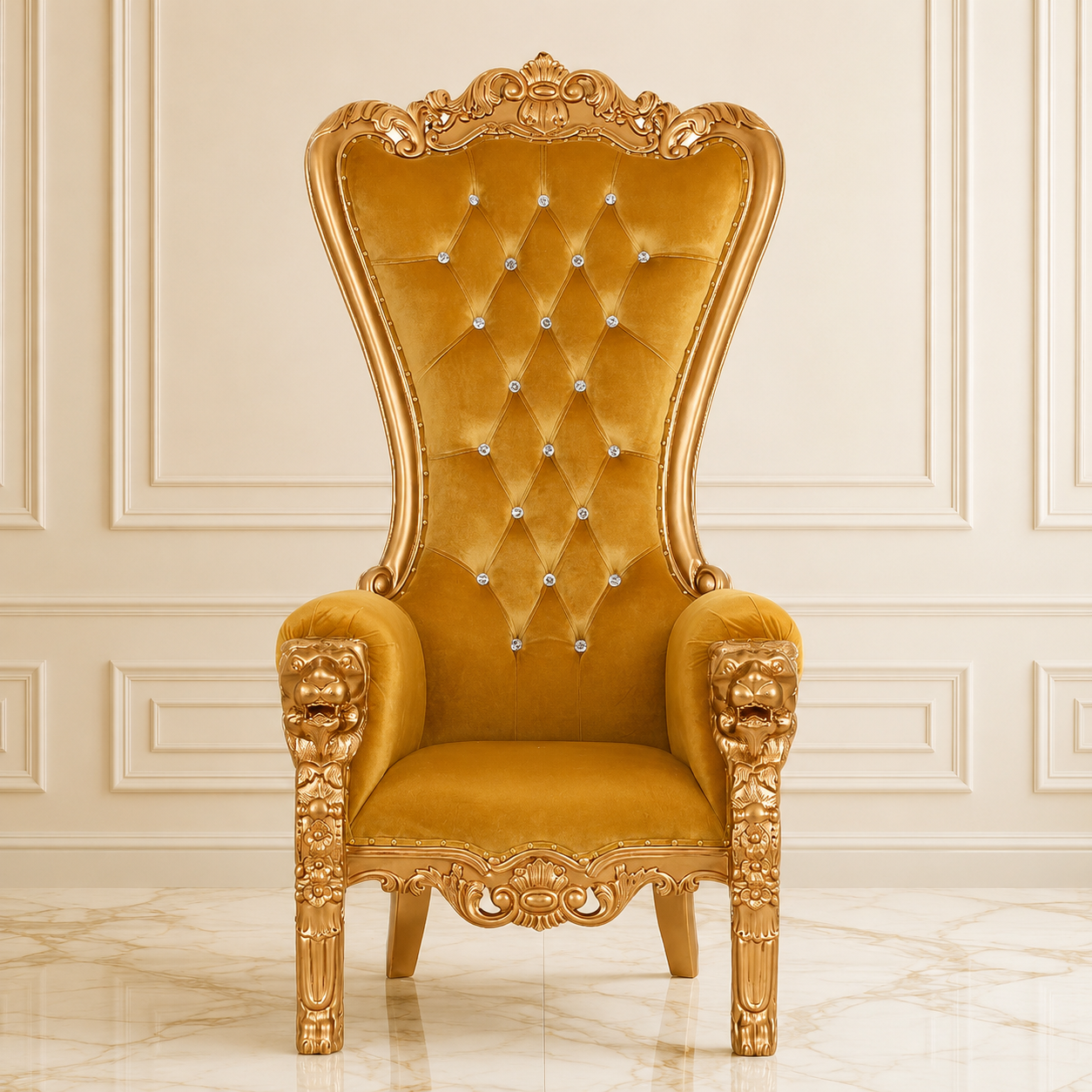 King Leonardo Throne Chair