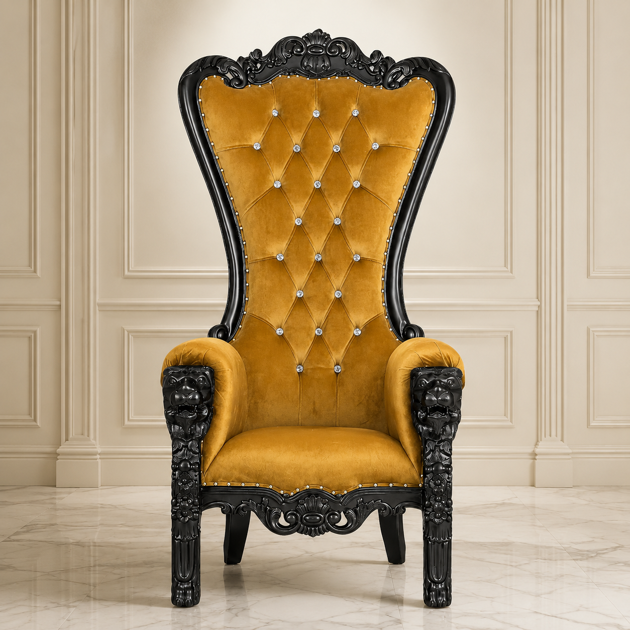 King Leonardo Throne Chair