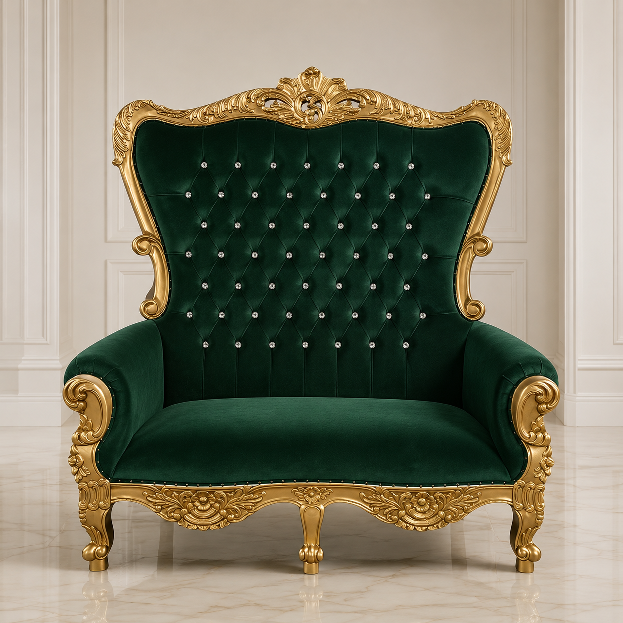 Queen Victoria Loveseat