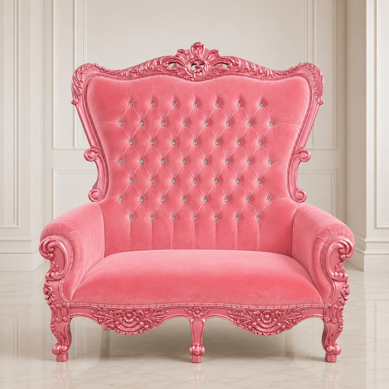 Queen Victoria Loveseat