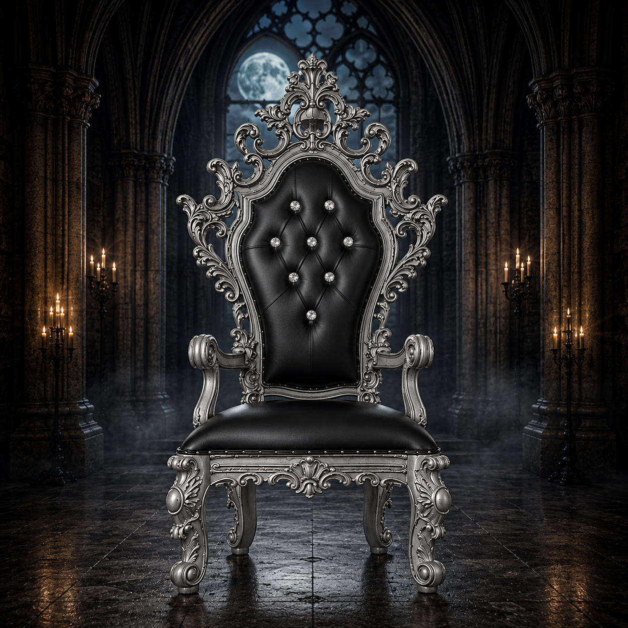 King Darius Royal Throne Chair