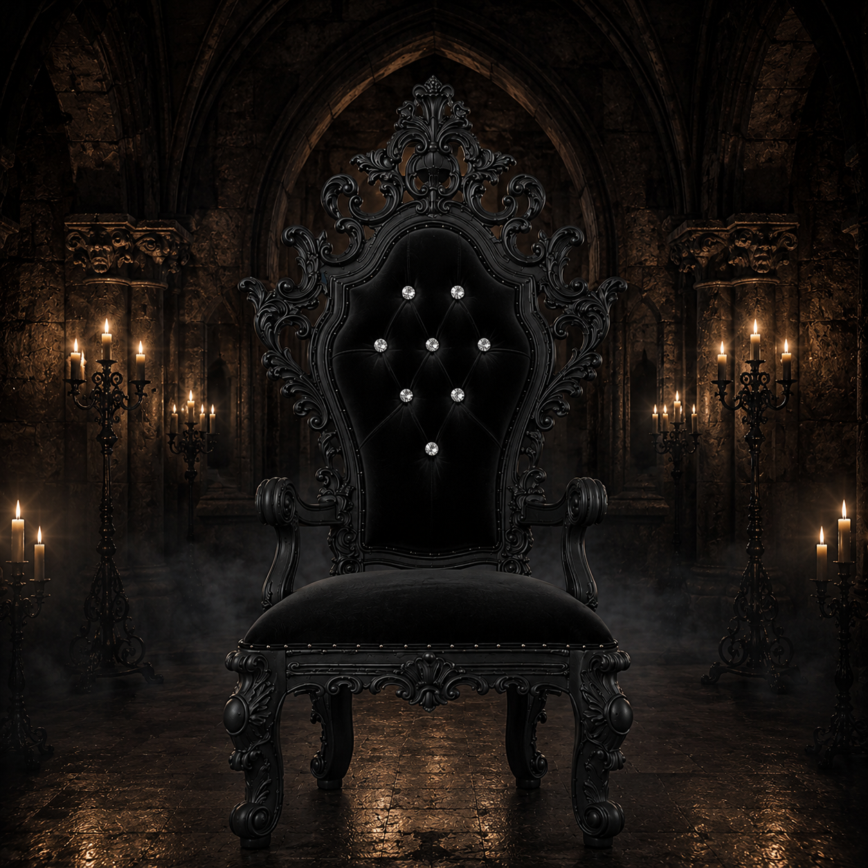 King Darius Royal Throne Chair
